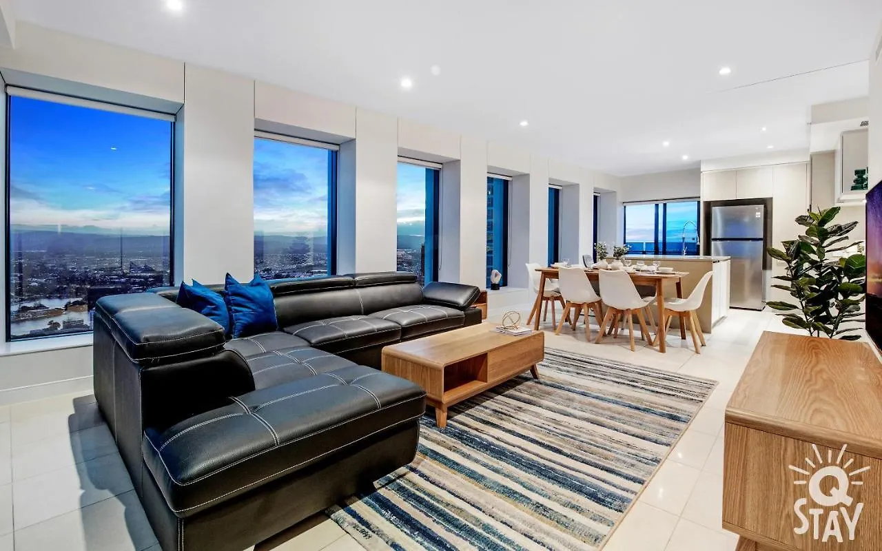 Apartment Soul - 3 Bedroom Sky View Unit - Q Stay Gold Coast